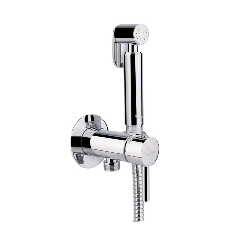 Q-tap Inspai-Varius V00440001 CRM Гигиенический душ со смесителем скрытого монтажа Хром. Производитель: Украина, Q-tap